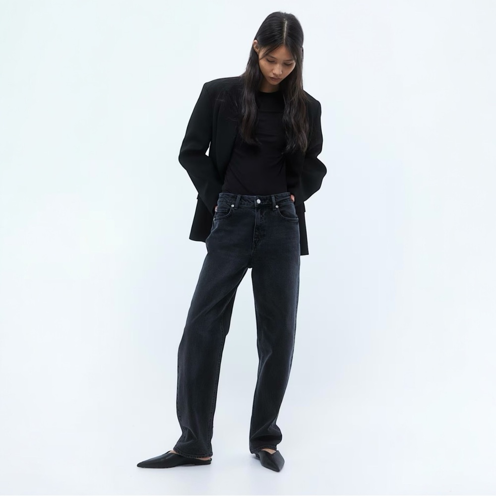 Relaxed High Rise Loose Jeans